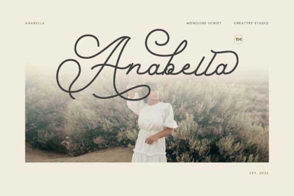 Anabella: The Elegant Script Font That Elevates Small Business Branding