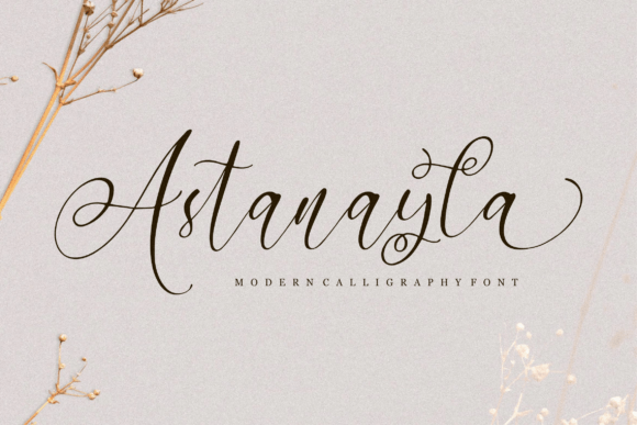 Astanayla: A Web Designer’s Take on Using Modern Calligraphy in Digital Layouts