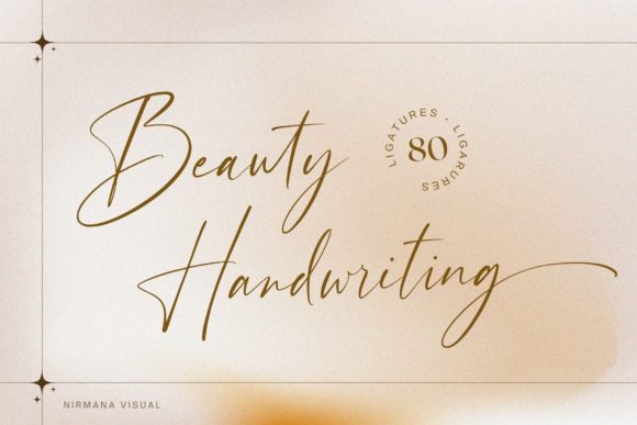 Beauty Handwriting: The Script Font That Elevates Handmade and Crafted Products