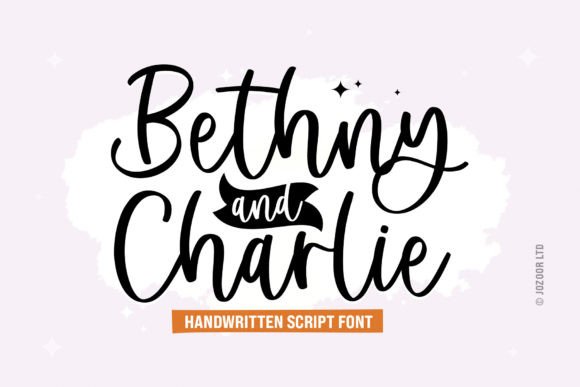 Bethny Charlie: A Fresh Handwritten Font for Modern Branding