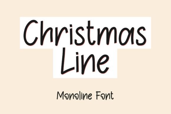 Christmas Line: A Designer’s Go-To Handwritten Font for Warm Brand Identities