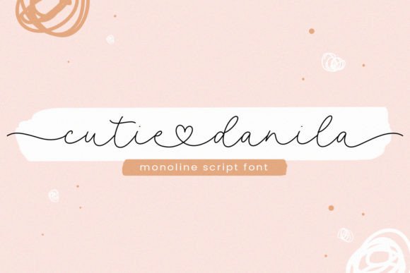 Cutie Danila: A Handwritten Script Font That Brings Warmth to Branding