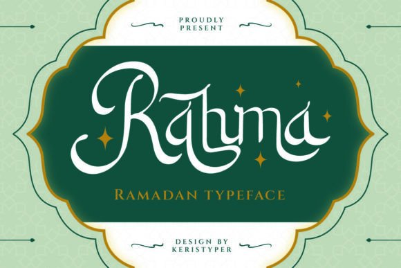Elegant Arabic Style Font for Business Branding