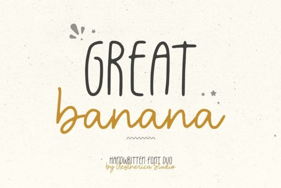 Great Banana: A Modern Typeface for Thoughtful Editorial Design