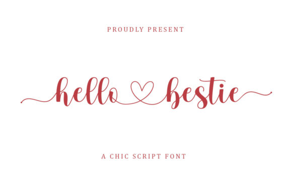 Hello Bestie: A Script Font That Feels Like a Design Best Friend