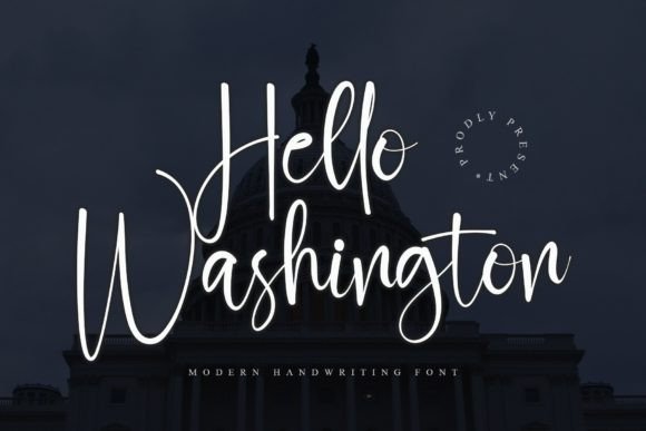 Hello Washington: A Handwritten Font for Impactful Digital Marketing
