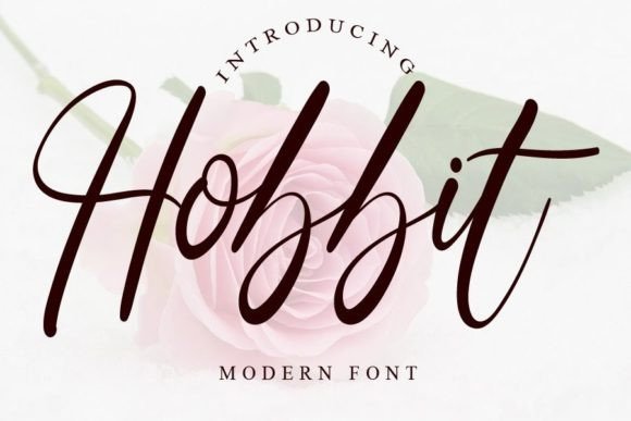 Hobbit: A Fresh Script Font for Elegant Editorial Design