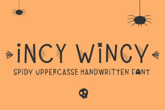 Incy Wincy: A Playful Halloween Font for Handmade Labels, Cards & Seasonal Designs