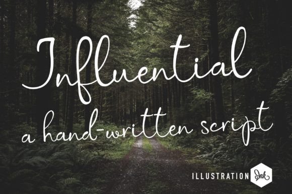 Influential: The Handwritten Font That Makes Campaigns Stand Out