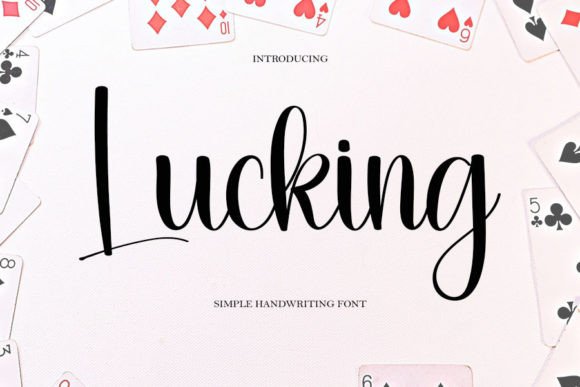 Lucking: A Handwritten Font That Elevates Digital Design