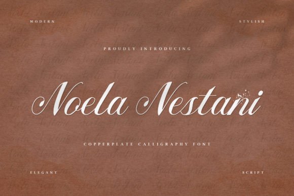 Noela Nestani: A Modern Calligraphy Font for Brand-Centric Campaigns