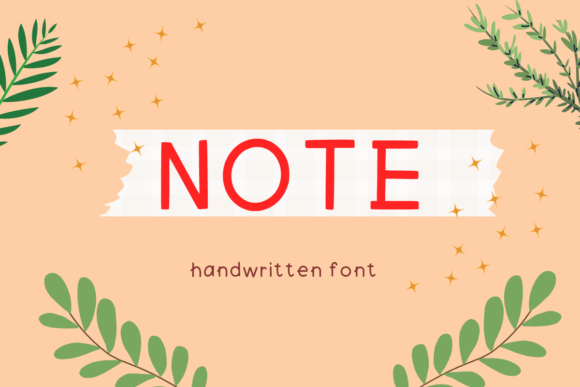 Note: The Handwritten Font That Elevates Digital Marketing and Social Media Design