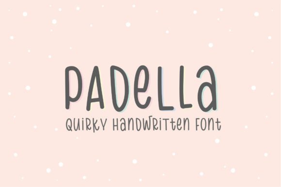 Padella: A Friendly Monoline Font for Versatile Branding Projects