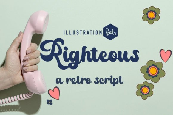 Righteous: A Retro Script Font That Elevates Web Typography