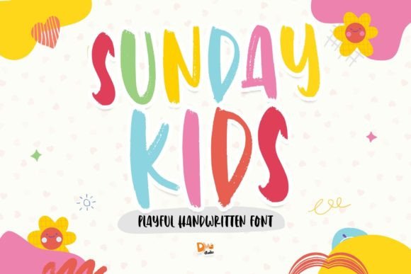 Sunday Kids: A Playful Handwritten Font for Creative Makers