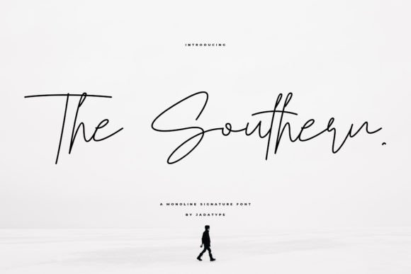 The Southern: A Handwritten Script Font for Scroll-Stopping Digital Content