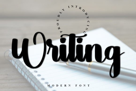 Writing: The Handwritten Font That Elevates Modern Marketing Design